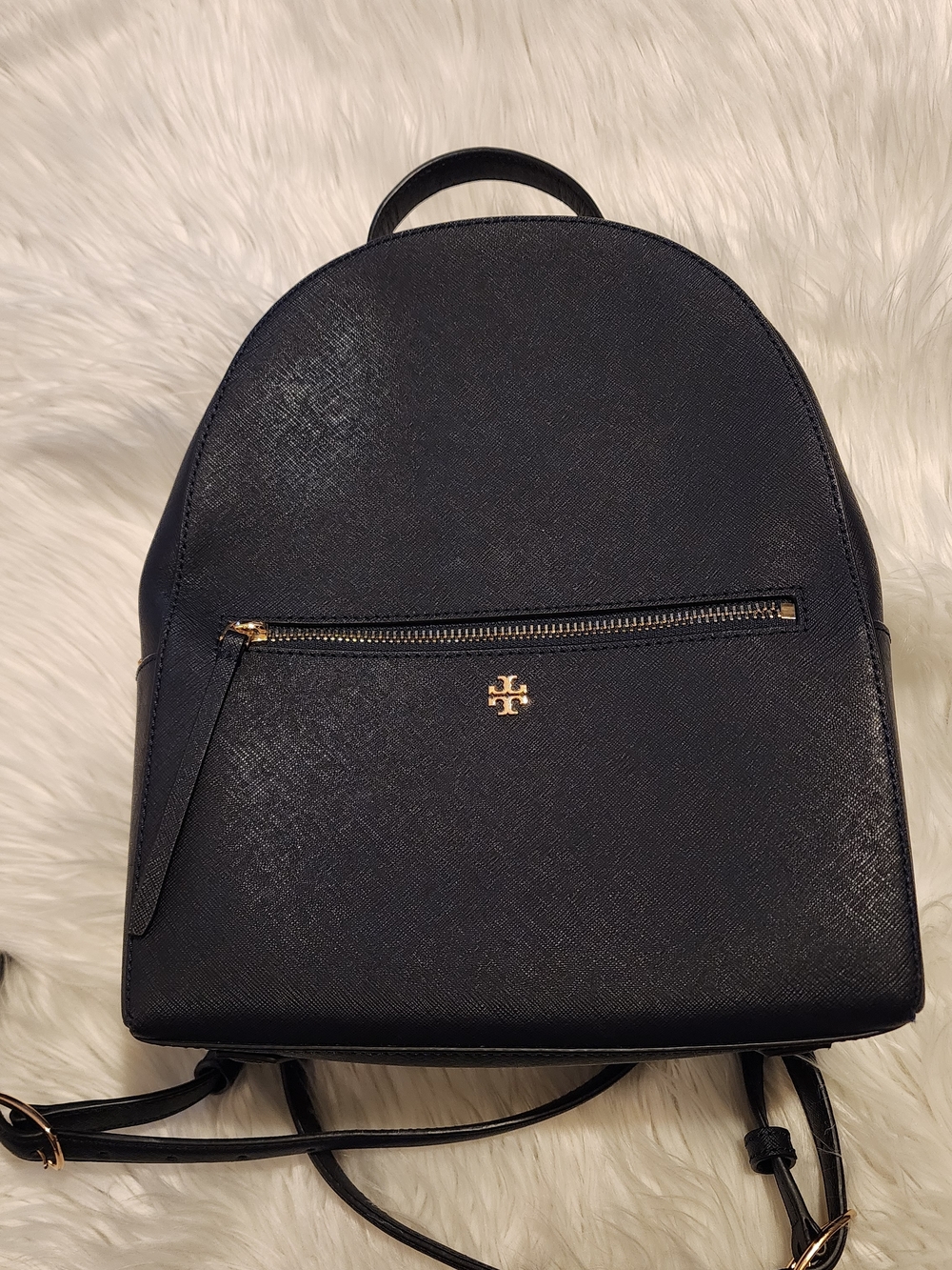 Tory Burch Navy Emerson Backpack